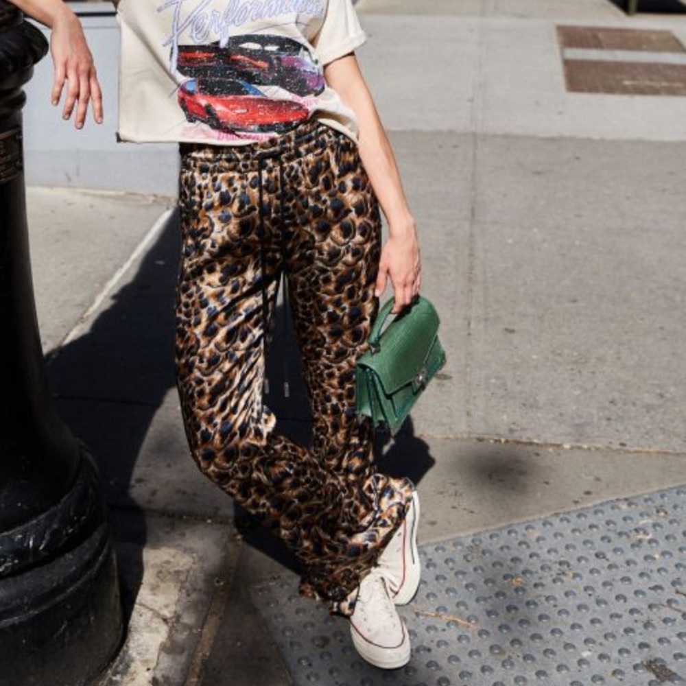 The Kooples x SPORT silk jogger